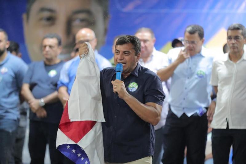 Wilson cresce 12 pontos e segue na liderança para reeleição ao Governo do Amazonas