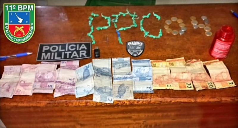 Após diligência, PM prende homem acusado de tráfico de drogas no Caburi