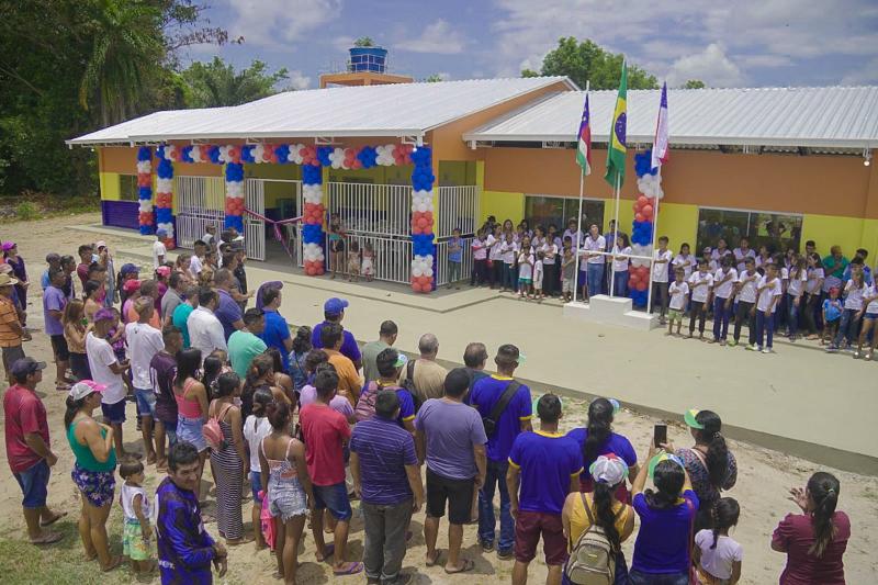 Nossa Senhora das Graças do Aduacá recebe pacote de obras da Prefeitura de Parintins