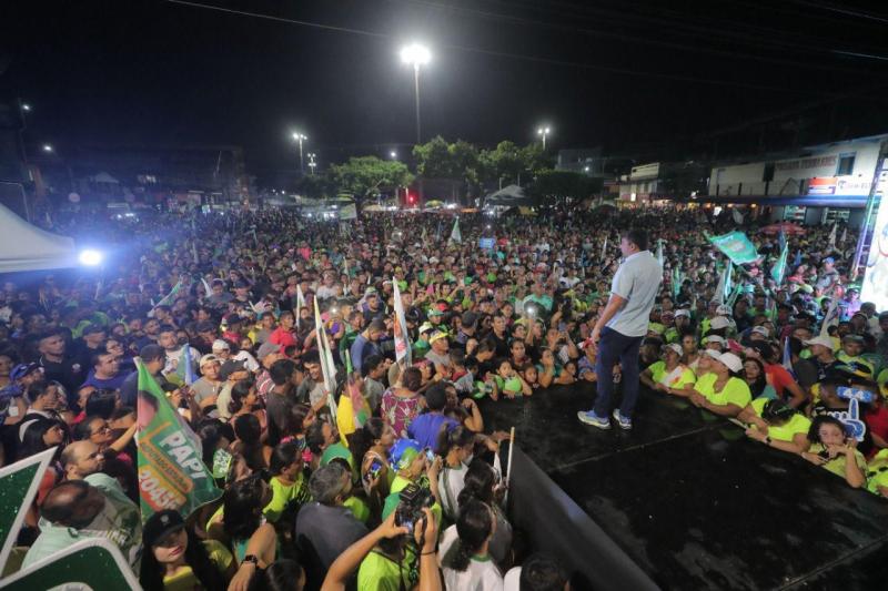 Recebido com festa em Tefé, Wilson destacou avanços na saúde e infraestrutura do município