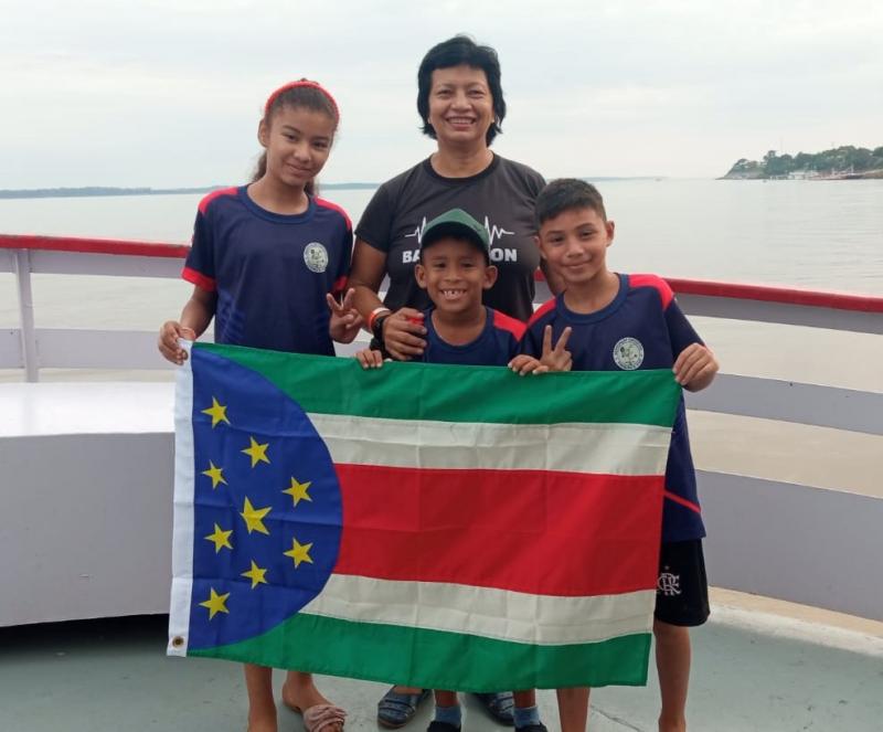 Em busca de novas medalhas, parintinenses participam da III etapa do Campeonato Amazonense de Badminton