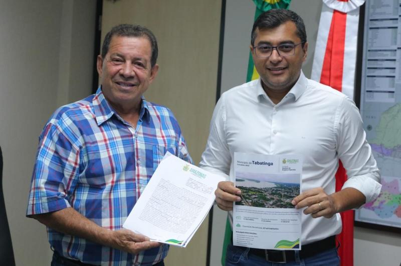 Prefeito de Tabatinga espalha Fake News nas redes sociais, sobre investimentos do Governo no município