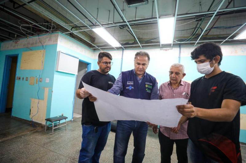 Governo do Amazonas inicia obra de reforma e ampliação da UTI do Hospital Infantil Dr. Fajardo