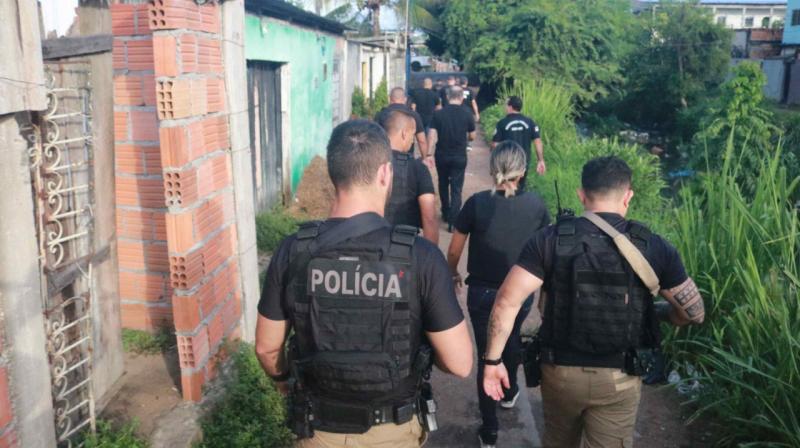 SSP-AM e PC-AM deflagram operação na zona leste de Manaus para cumprimento de mandados
