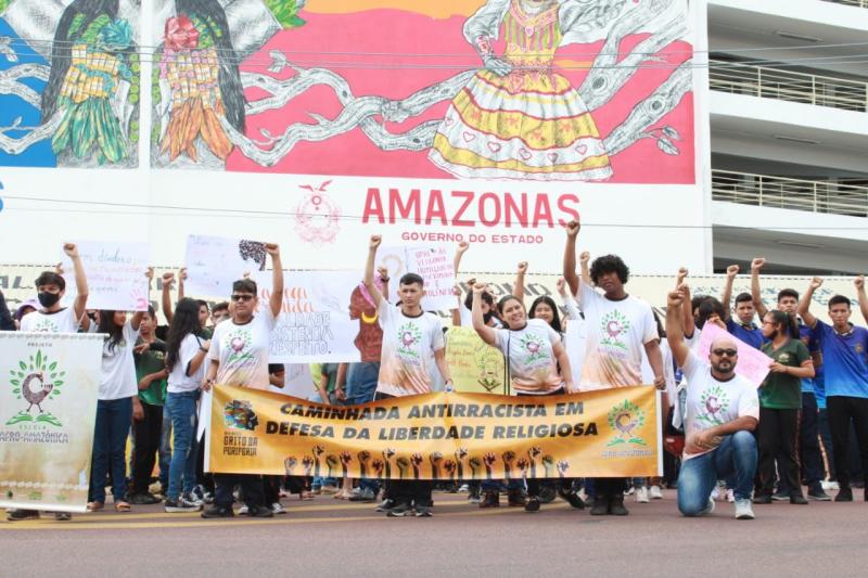 Grito da Periferia: Parintins tem primeira caminhada Antirracista e defende Liberdade Religiosa 