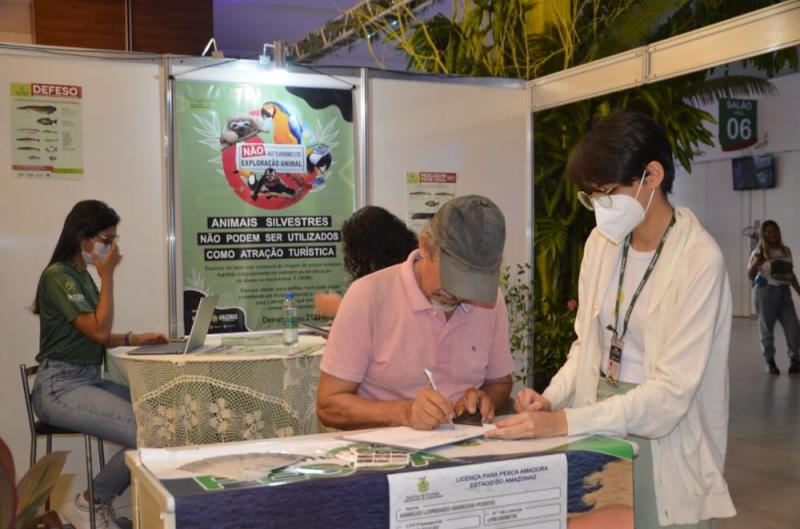 Ipaam orienta sobre exploração de animais silvestres e pesca esportiva no 2º Festival Amazonas de Turismo