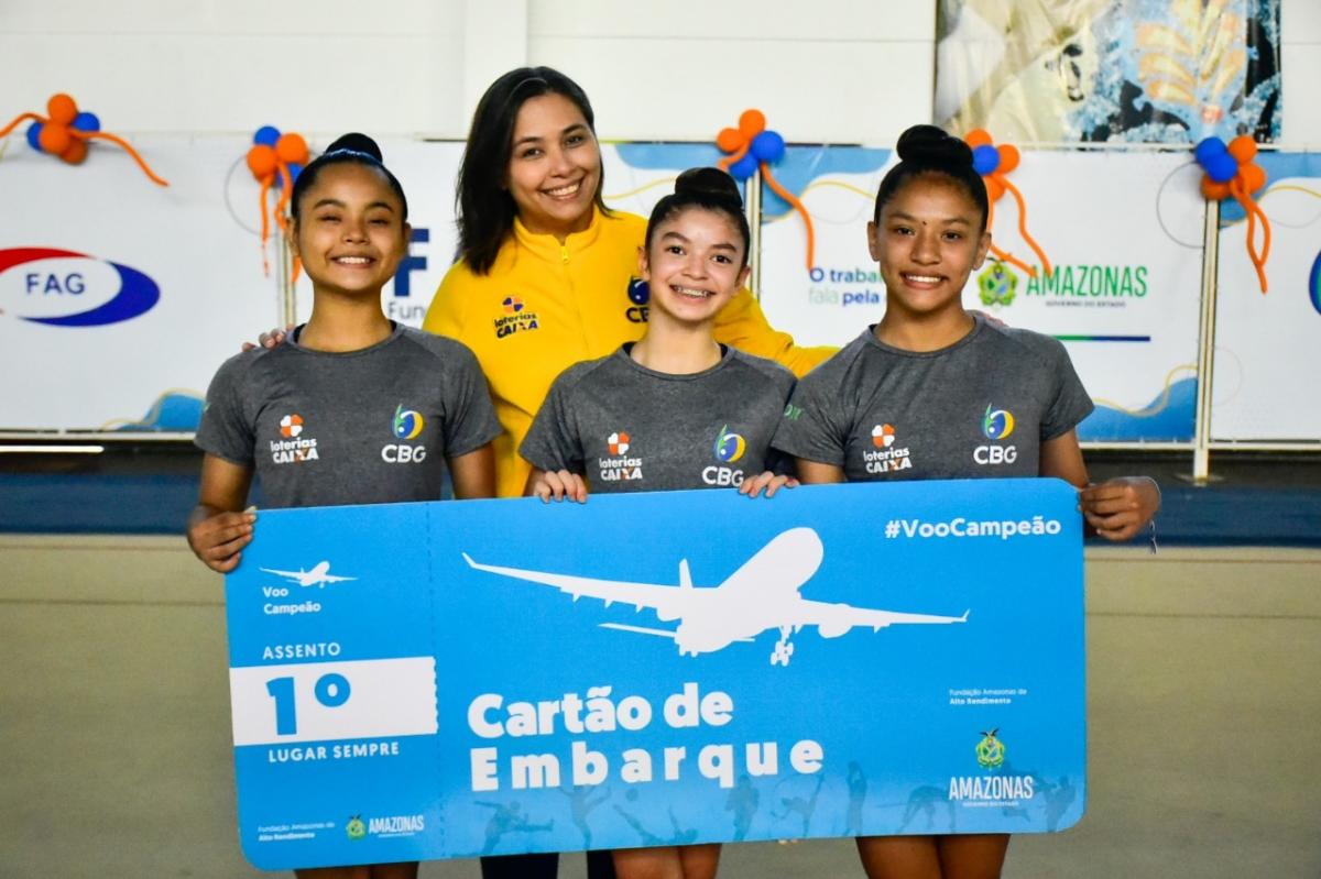 Ginastas amazonenses integram Seleção Brasileira em disputa internacional