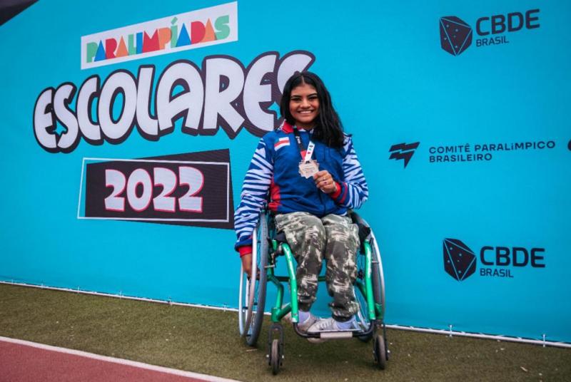 Equipe de Halterofilismo do Amazonas é vice-campeão nacional nas Paralimpíadas Escolares 