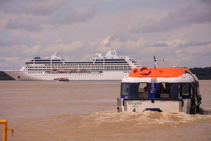 Parintins recebe primeiro navio da temporada de cruzeiros