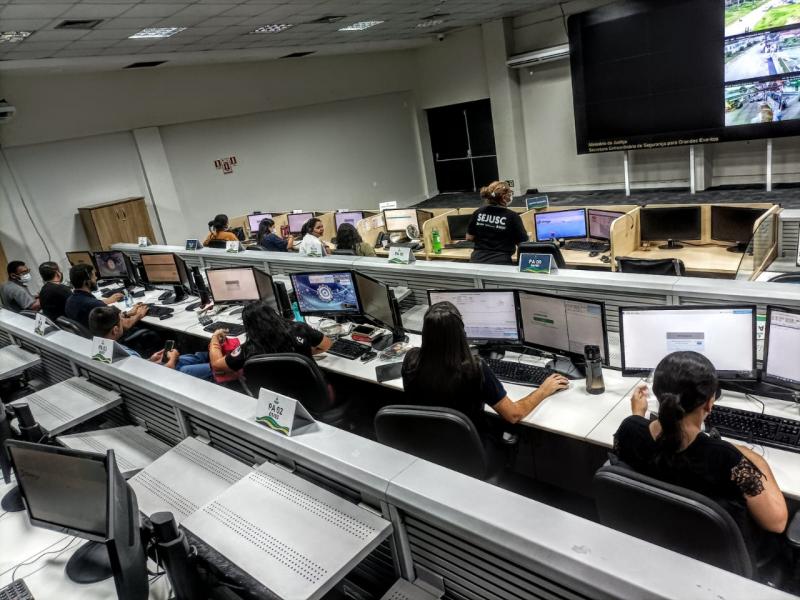 SSP-AM reforça atendimento pelo 190 e policiamento nas ruas para atender população durante jogos do Brasil