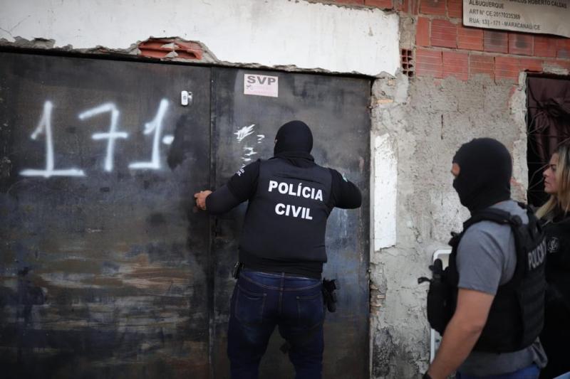 No Ceará, PC-AM e PC-CE deflagram operação e prendem responsáveis por golpes no Amazonas e  em outros estados