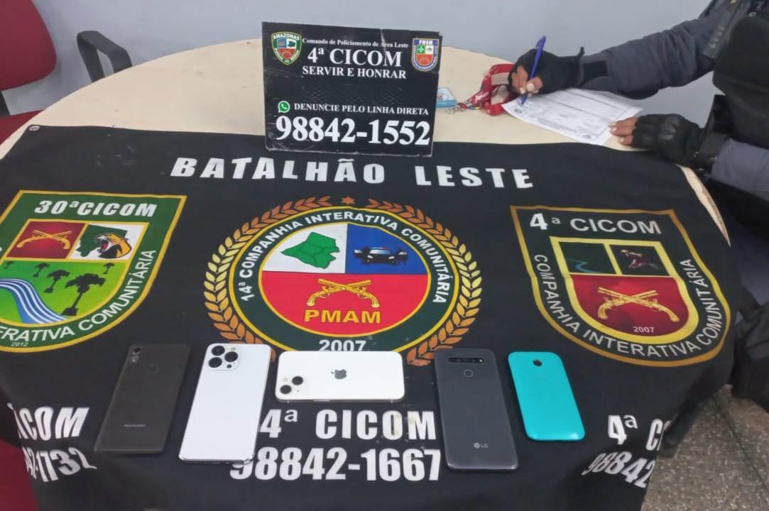 Em Manaus, PMAM detém homem por roubo no bairro Jorge Teixeira