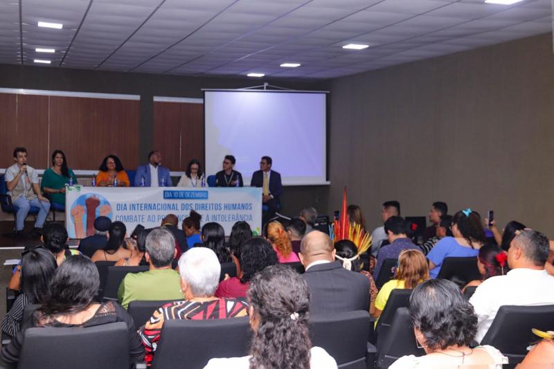 Sejusc realiza cerimônia de abertura da Semana do Dia Internacional dos Direitos Humanos