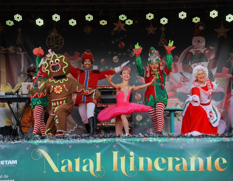 ‘Natal Itinerante’: projeto do Governo do Amazonas chega à zona centro-oeste de Manaus