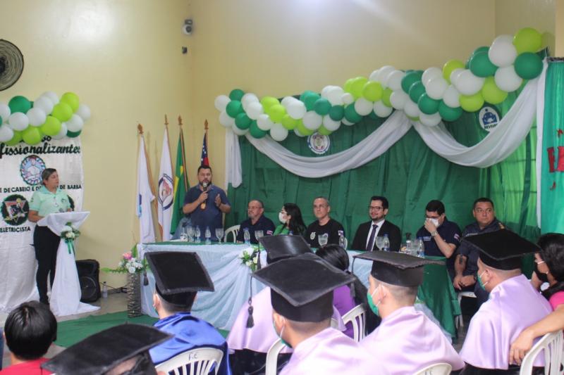 Seap entrega certificação profissional para 59 reeducandos da Unidade Prisional de Itacoatiara