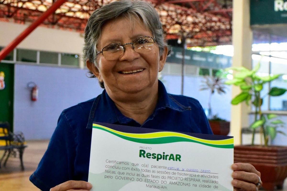 Mais 50 pacientes recebem alta no Programa +RespirAR, nesta sexta-feira