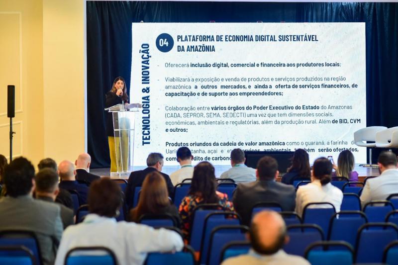 Em conferência internacional, Amazonas desponta como cenário ideal para investimentos em sustentabilidade e economia criativa