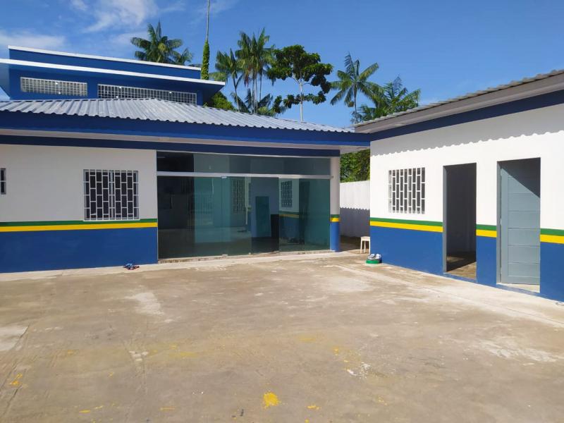 Governo do Amazonas conclui reforma de delegacia em Nova Olinda do Norte