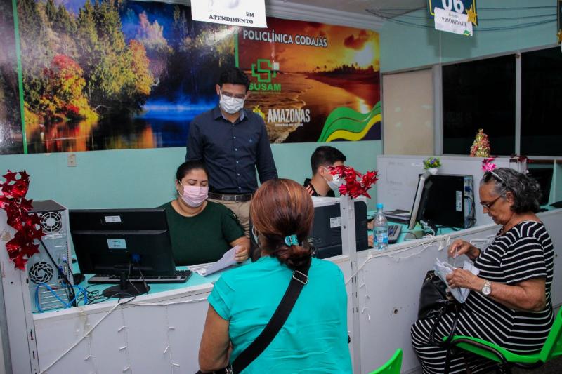 Policlínica Codajás realizou mais de 400 mil atendimentos a usuários em 2022