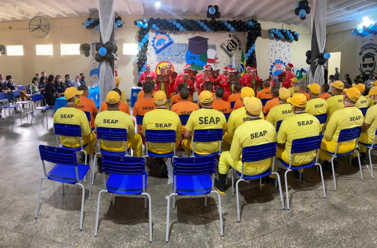 Seap certifica 81 reeducandos em cursos profissionalizantes