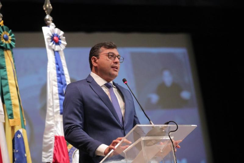 Na posse da nova diretoria do TJAM, Wilson Lima destaca a importância da harmonia entre os poderes  