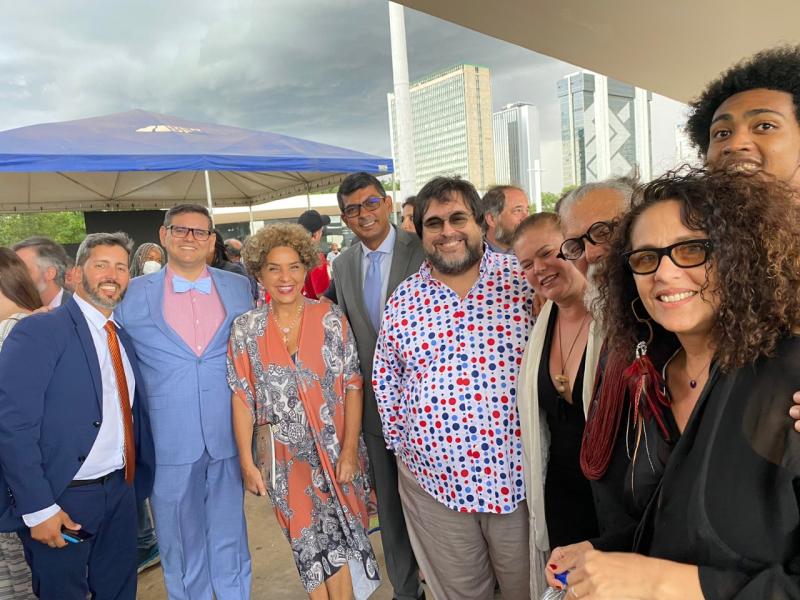 Amazonas participa da posse da nova ministra da Cultura, Margareth Menezes, em Brasília