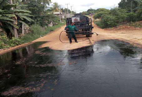 Governo do Amazonas inicia pavimentação do sistema viário de São Sebastião do Uatumã 