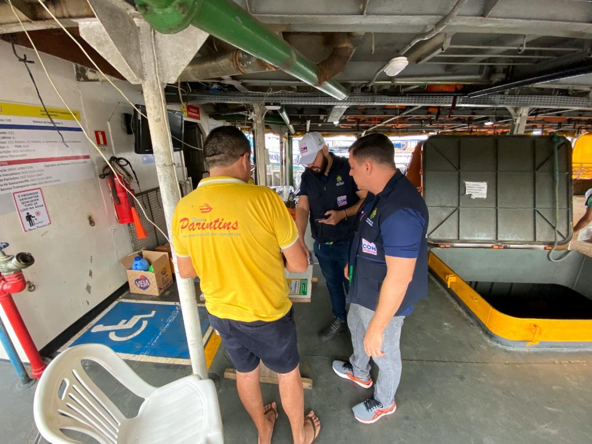 Procon-AM fiscaliza preço de passagem no Porto de Manaus e Rodway 