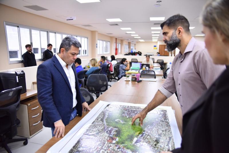 Vice-governador discute ações contra desmatamento e queimadas em reunião na Sema