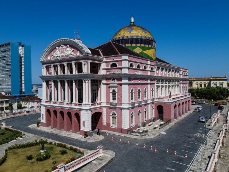 Teatro Amazonas é considerado o monumento mais bonito do Brasil, segundo pesquisa on-line internacional  Teatro Amazonas é considerado o monumento mais bonito do Brasil, segundo pesquisa on-line internacional