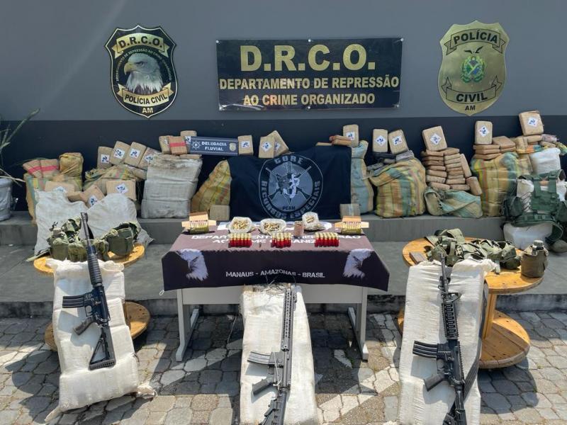 SSP-AM registra aumento de 12% no número de apreensões de armas de fogo SSP-AM registra aumento de 12% no número de apreensões de armas de fogo