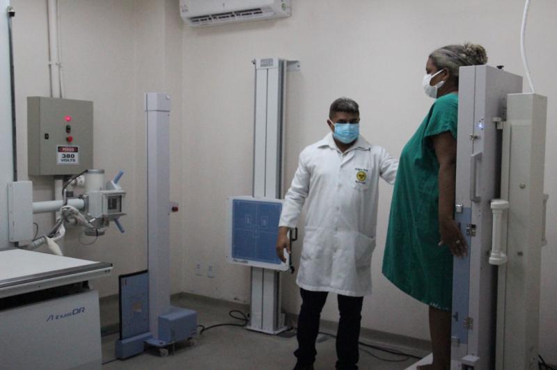 Raio-X panorâmico: Hospital Adriano Jorge atende mais de 1,5 mil pacientes  Raio-X panorâmico: Hospital Adriano Jorge atende mais de 1,5 mil pacientes
