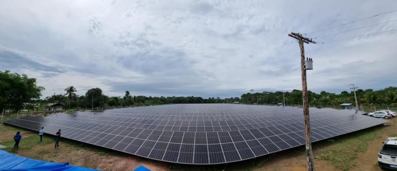 Prefeitura e Águas de Manaus inauguram maior usina solar da região Norte nesta quinta-feira (02) Prefeitura e Águas de Manaus inauguram maior usina solar da região Norte nesta quinta-feira (02)