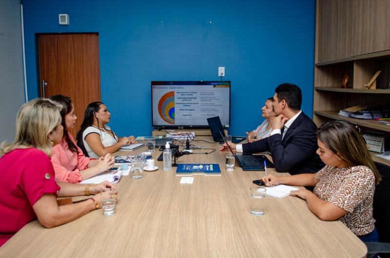 UGPE e Sejusc se reúnem para alinhar convênio sobre políticas públicas de gênero e diversidade UGPE e Sejusc se reúnem para alinhar convênio sobre políticas públicas de gênero e diversidade