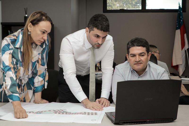 Suhab e Implurb alinham agenda de trabalho com foco em projetos habitacionais e construção verde Suhab e Implurb alinham agenda de trabalho com foco em projetos habitacionais e construção verde