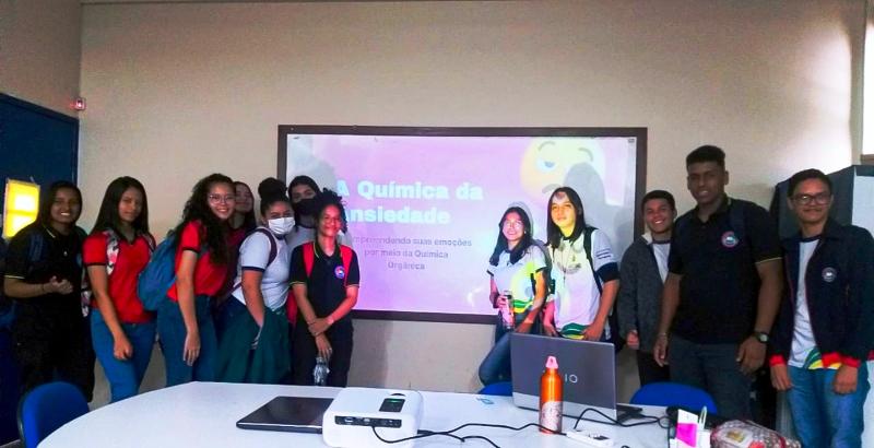 Projeto apoiado pelo Governo do Amazonas alia ensino da química ao tema ansiedade 