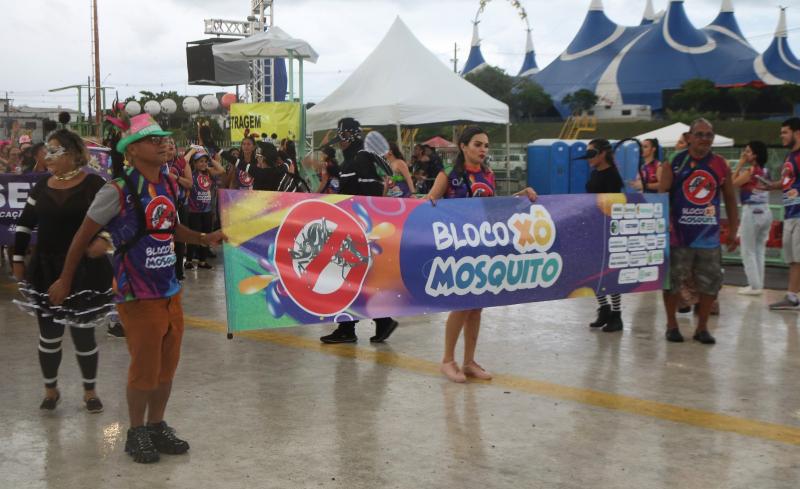 Bloco da Saúde combina folia com prevenção de doenças no Sambódromo de Manaus