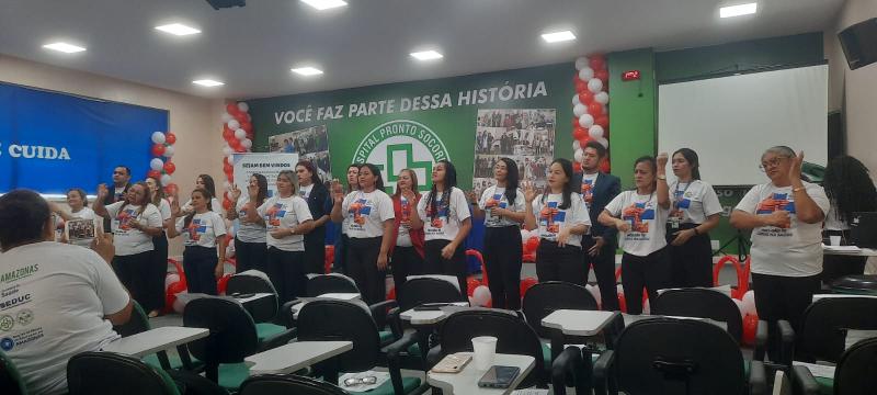 HPS João Lúcio e HPSC Joãozinho capacitam novos profissionais para inclusão de Libras no atendimento