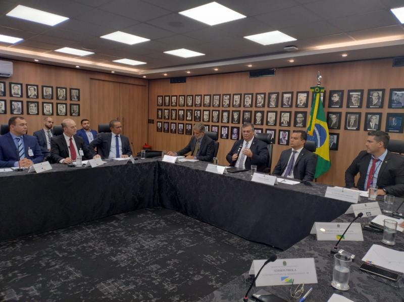 Secretário de Segurança do Amazonas participa de reunião de trabalho sobre a apresentação do Plano “Amazônia Mais Segura”, em Brasília