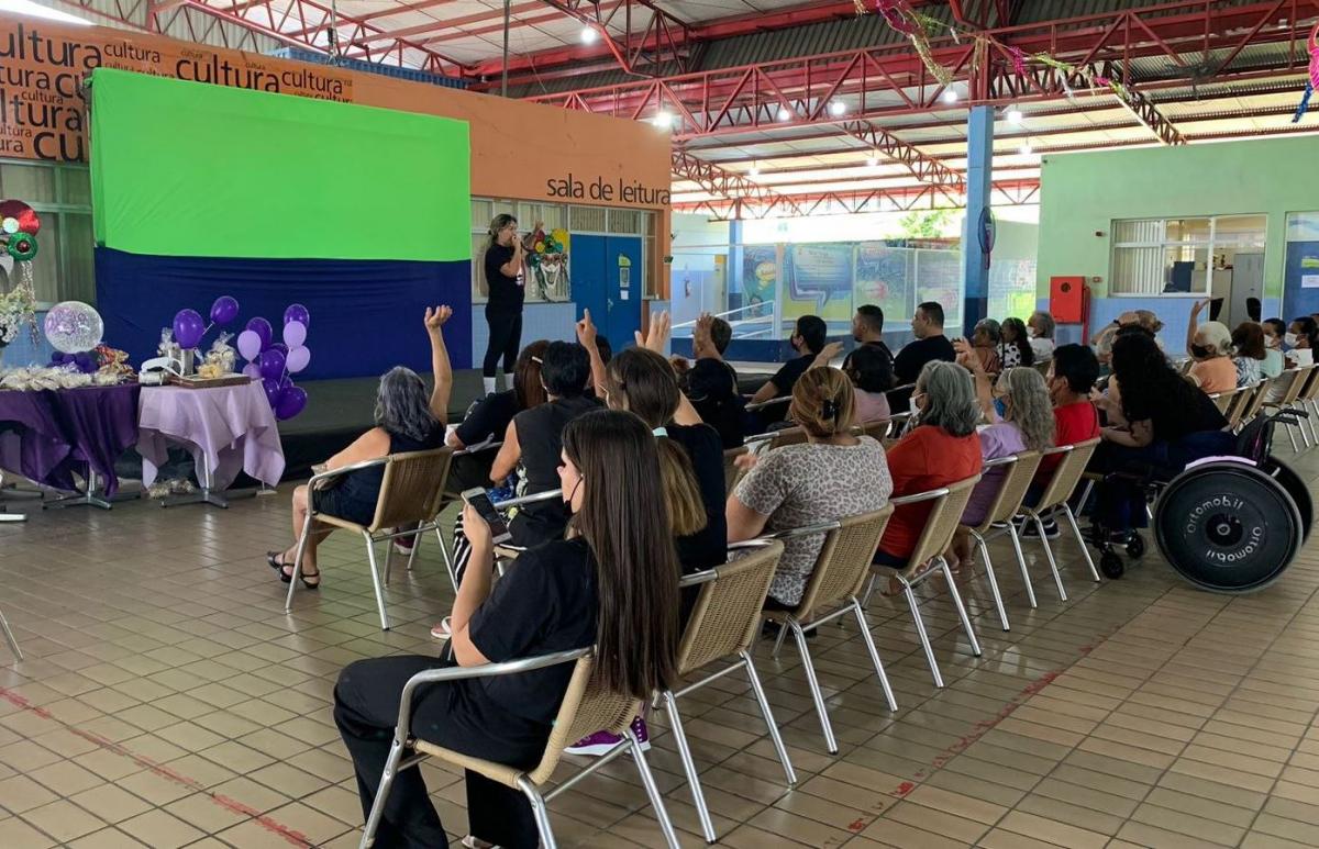 Caimi Ada Viana realiza atividades e conscientiza sobre o Mal de Alzheimer