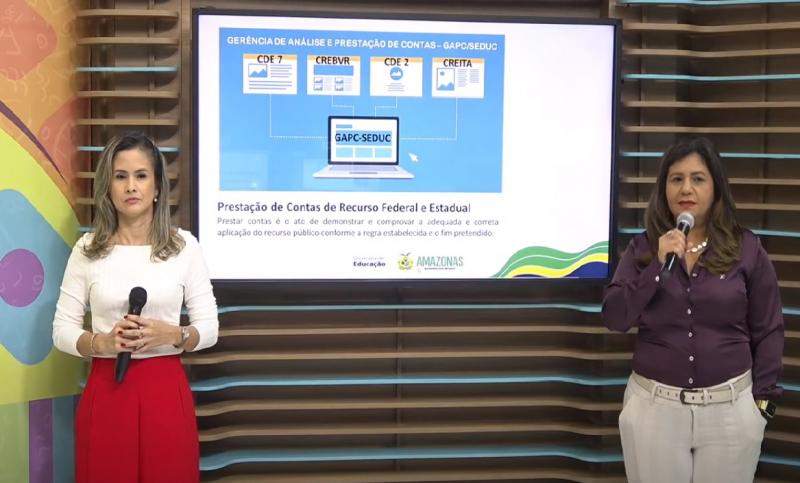 Profissionais da educação recebem orientações sobre a prestação de contas de recursos estaduais e federais