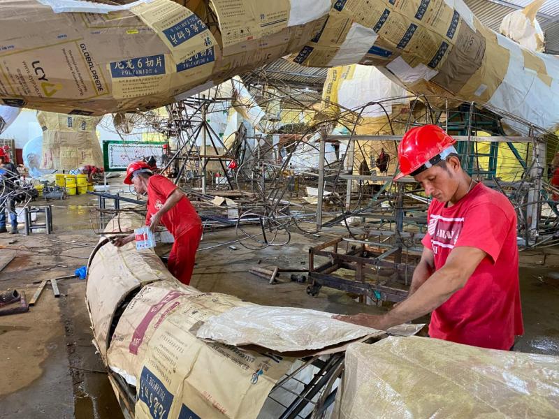 Garantido sai na frente e anuncia entrada de artistas em galpão para Festival de Parintins 2023, dia 13 de março 