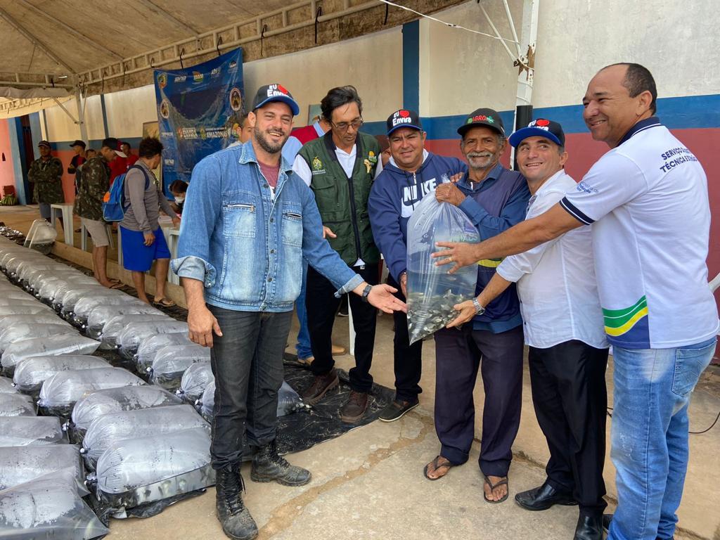 Idam leva assistência técnica a aquicultores de todo o estado