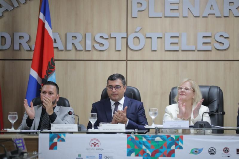 Em encontro com ministra Rosa Weber, Wilson Lima destaca riquezas do AM e ressalta a necessidade de parcerias para superar desafios da região