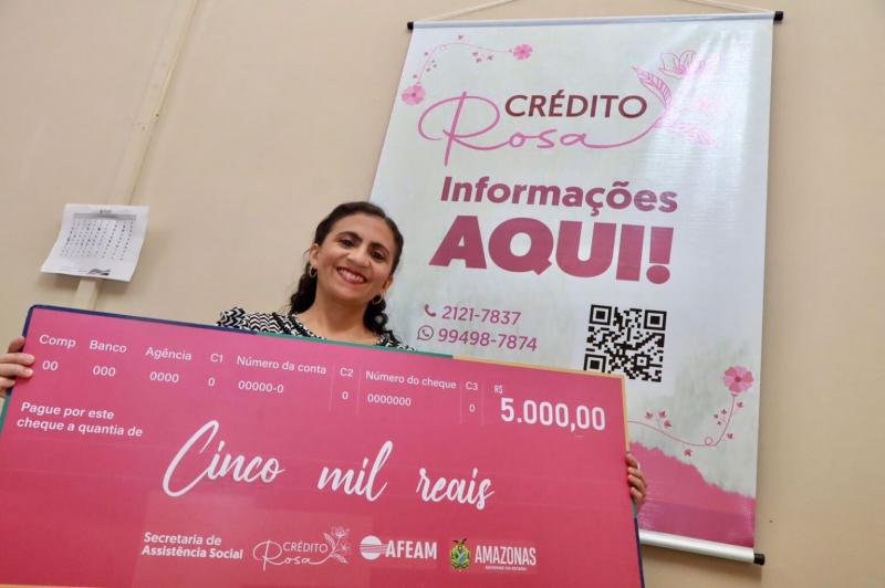 Crédito Rosa comemora um ano com grande feira de empreendedorismo em Manaus