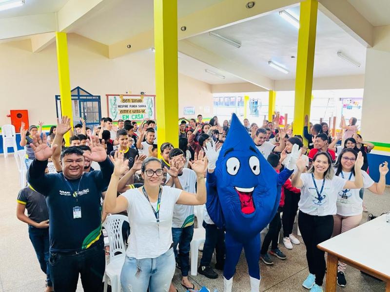 Cosama realiza ações educativas para celebrar o Dia Mundial da Água em cidades do interior