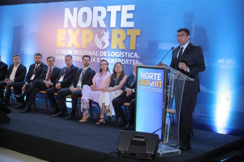 Wilson Lima ressalta importância de interligar Amazonas ao restante do país, durante abertura da Norte Export