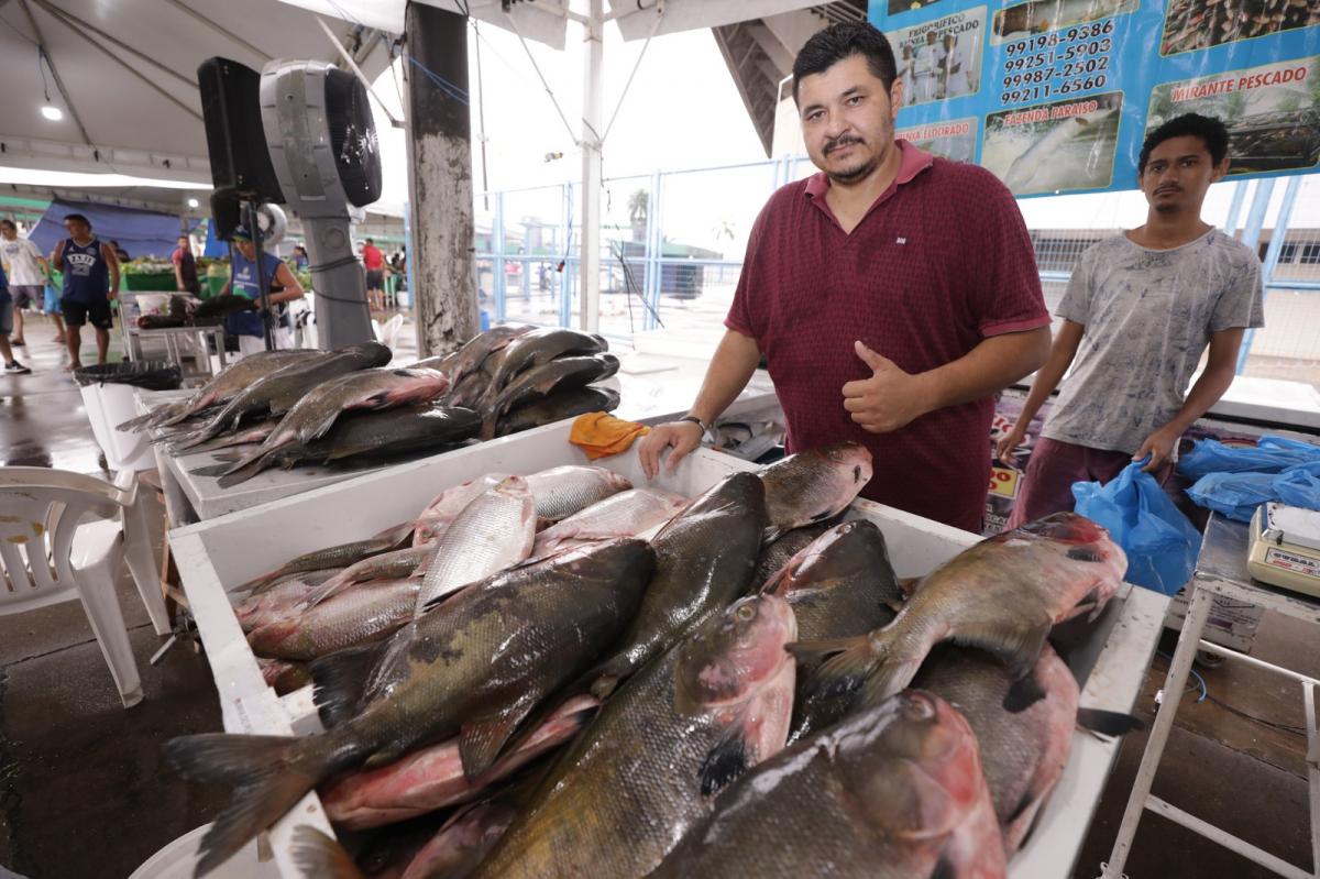 Feirão do Pescado: Comercialização segue alta pela procura de peixes por conta da Semana Santa