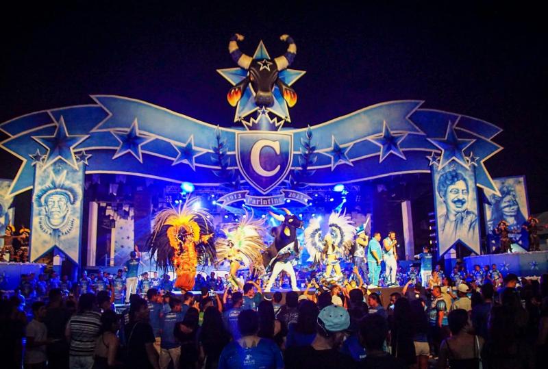 Caprichoso monta espetáculo para lançamento do álbum 2023 “O Brado do Povo Guerreiro”