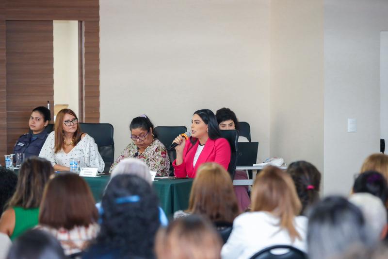 Deputada Mayra Dias destaca luta no combate à violência contra a mulher, em audiência pública sobre a Casa da Mulher Brasileira